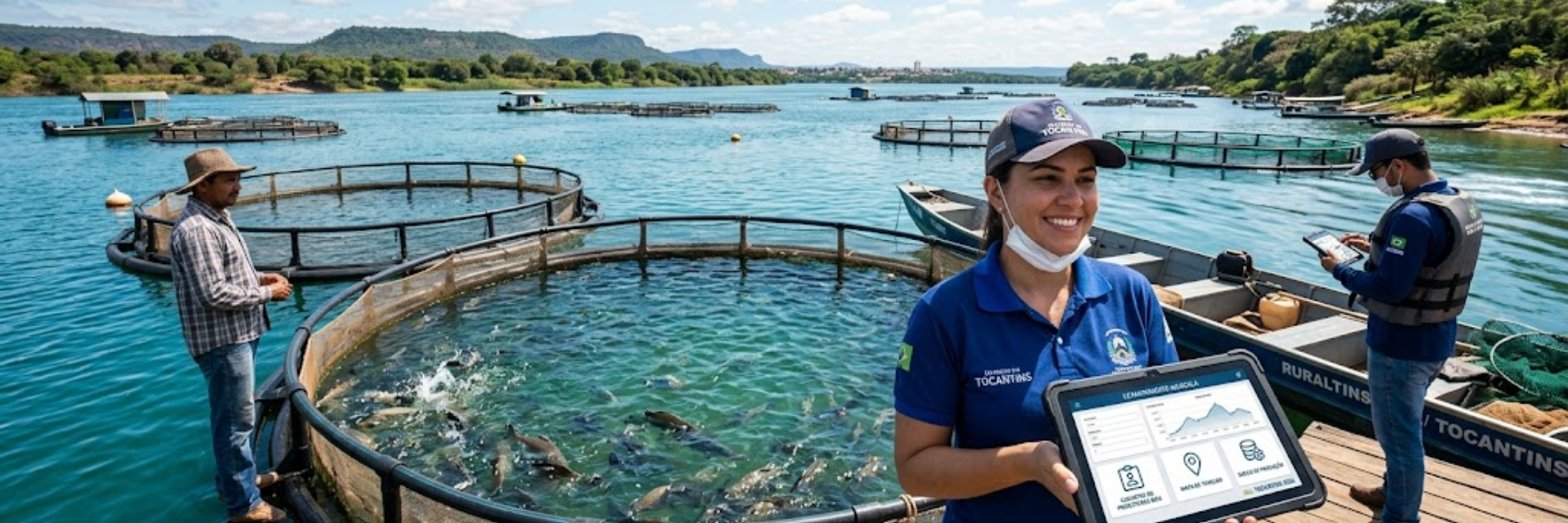 Governo do Tocantins desenvolve aplicativo para modernizar levantamento aquícola em 2026
